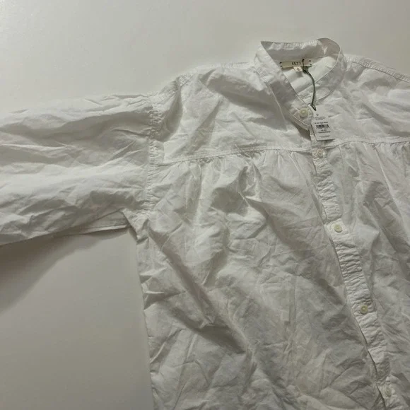 Ae77 By American Eagle Premium Organic Cotton Blouse NWT $148 Retail Sz Small - Picture 4 of 6